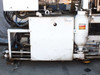 Sumitomo SD30 – lower left base panel with hydraulic lines, hoses, and accumulator tank