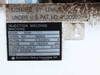 Sumitomo SD30 rating plate showing model SD30, 460V 3-phase 60Hz, 15kW motor, 4.8kW heater, wiring diagram M391370, licensed by Lemelson