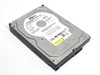 Western Digital WD800AAJS 80GB 3.5-inch SATA hard drive — top label and front angle view showing WD branding and SATA connector