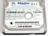 Maxtor 5102U2 drive label close-up showing model 51024U2, cylinders/heads/sectors, jumper settings, manufacture date 18 APR 2000, and part number 655T0026