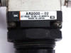 SMC AR2000-02 Regulator Modular Type Set Pressure 0.05 - 0.85 MPa 1/4" NPT