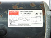 Dayton 5K280C split phase motor nameplate — showing 1/4 HP, 1725 RPM, 115V, 60 Hz, 5.4A, frame 56Z, ODP enclosure, insulation class A