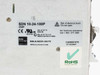 Sola SDN 10-24-100P – label closeup showing model number, OVP designation, hazardous location certifications, RoHS mark, and Sola/Hevi-Duty branding