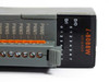 ICP DAS i-8088W close-up of label showing PWM0–PWM5 terminal assignments and DI/DO channel markings 0–7