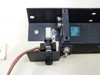 API UniScept Plus Autoreader – close-up of internal lamp assembly with bulb installed in holder and wire leads visible