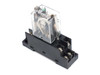 AutomationDirect SQM08D RELAY SOCKET FOR QM2 SERIES with QM2N1-D24 CUBE RELAY