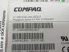 Compaq 313717-001 hard drive label close-up showing 9.1GB Wide Ultra SCSI-3, Compaq P/N 313717-001, Option Kit P/N 313706-B21, and WD MDL WDE9100-6008A8