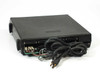 Black Box ME728A rear view showing DB25 port connectors and attached power cord