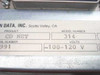 Meridian Data CD Net 314 label showing model number 314, product name CD NET, 100-120V, Meridian Data Inc Scotts Valley CA