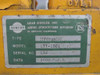 Lear Siegler Sancor 137-1001 Hydraulic Pump – nameplate label showing Type: Hydraulic, Model 137-1001, Serial No. 132, Data 2600 P.S.I., Astro Structures Division