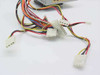 Power Gold ATX250-S305 power supply output connector harness showing Molex 4-pin peripheral and ATX motherboard connectors