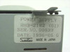 Sanken RH3-2182 (01) power supply label close-up showing model number, serial 00533, date 1996-05, and Made in Japan markings