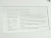 Apple M2980 AppleDesign Keyboard molded bottom plate label showing model M2980, Apple Computer Inc., Cupertino California, FCC ID BCGM2980, Assembled in Mexico, CE and other compliance markings, copyright 1995