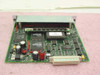Extended Systems ESI-3284 printer sharing card — rear PCB view showing 50-pin parallel header connector and ICs