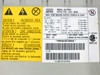 Apple 614-0039 Astec AA19360 specification label second unit showing AC input, DC output rails, 150W rating, Rev 02, date code 9542