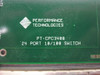 Performance Technologies PT-CPC3400 24 Port 10/100 Switch — PCB silkscreen label showing model number and manufacturer logo