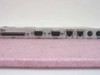 Sun Microsystems 0-00398-04 cPCI Rear Transition Module – side faceplate detail showing labeled SCSI, TTYB, TTYA, ETH1, ETH0 (LNK/100), KYBD, and MSE ports