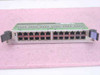 Znyx Networks ZX4024-A3 24-port 10/100 cPCI Ethernet hub card – front view showing 24 RJ-45 ports and faceplate