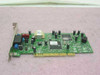 Compaq 337550-001 56K PCI modem card – opposite-angle view showing main modem controller chip and board components