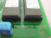 NEC 24DTA-A board close-up – PN-24DTA-A silk-screen label, NEC-marked SC2122 ICs, and AMD AM27C512 EPROMs dated 1986