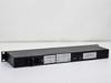Black Box MX330A-D I-MUX – rear panel view showing IEC power inlet and Copper/Fiber selector