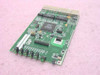 GNP PDSi 1-503252CN 3U cPCI cPSB 8+1 Switch Card – angled top view showing Kendin controller IC, memory chips, and J1/J2 CompactPCI edge connectors