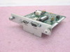 GNP PDSi 1-503175CR cPCI Alarm Card — front bracket view showing Status/Alarm DB9 and Serial DB9 ports