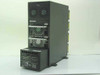 Megadrive EV-200 rear view showing two redundant hot-swap power supplies with IEC inlets and dual cooling fans