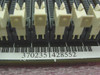 Sun Microsystems 370-2351 system board barcode label closeup showing part number 3702351428552 and SIMM slot retention clips