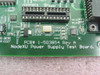 GNP PDSi NodeXU Power Supply Test Board – close-up of PCB silkscreen showing PCB# 1-503854 Rev A label and NodeXU Power Supply Test Board text