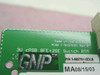GNP PDSi 1-503753C1 Switch RTM – close-up of PCB label showing part number, Rev B, Made in USA, and date code MA08/15/03