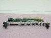 Sun 0-00396 I/O Partner Card front bracket view showing SCSI port, two DB-9 serial ports, dual RJ-45 Ethernet ports, and keyboard/mouse connectors