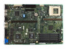 IBM 96G2681 Socket 7 Motherboard – overhead top-down view showing Intel chipset ICs, expansion slots, SIMM slots, and CPU socket