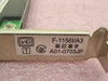 Sony F-1156I/A3 modem card – close-up of bracket label showing model number F-1156I/A3 and certification number A01-0703JP