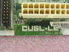 ASUS CUSL-LE board silkscreen closeup showing model name CUSL-LE and hardware revision Rev 1.03 with ATX power connector