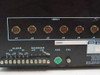 Panametrics Model 2000 — close-up of rear panel showing INPUT connectors J1 through J6, ALARM LO/HI terminals, RECORDER mV/mA outputs, ACC and CAL ports