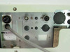 ADE MicroSense 3016 — close-up of rear panel with SENS, DISPL, FAR ZERO, and PROBE connector ports, fuse block, and specification label