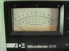 ADE MicroSense 3016 — close-up of analog meter face showing thousandths scale with a, b, c tolerance reference lines