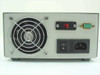 Tecnetics CP71180-02 – second rear panel view showing large cooling fan, red rocker switch, DB9 serial connector, and IEC AC power inlet