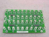 GNP Computers 1-501842 Rev A Demarc BNC Connector PCB Board — front view showing full array of BNC connectors arranged in transmitter and receiver rows