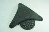 Polycom SoundStation detachable keypad module showing numeric dial pad, ON/OFF, FLASH, MUTE, and VOL +/- buttons