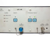 Miteq U-8153/38152 front panel detail – Frequency Select section with OMNI and DISH pushbuttons, 1 kHz Monitor and 1 kHz Adjust ports