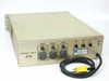 EF Data PS310 SSPA Power Supply rear panel showing three multi-pin SSPA connectors, AC inlets, and power cable