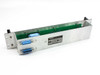 Varian VJW6703AR00 remote control unit – rear/bottom view showing Varian label, two blue D-sub connectors (J1 and J3), and internal PCB assembly