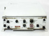Miteq U/D-9502-61289 – rear connector panel overview showing all circular multi-pin RF and control connectors, J1 through J18 labeled