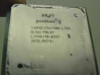 Intel Pentium 4 SL5UJ 1.6GHz CPU — close-up of top lid label showing SL5UJ sSpec, MALAY origin, and 2001 date code