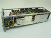 Eaton Ailtech PM3601 interior view showing internal circuit boards, wiring, coaxial components, and AM Output Section subassembly