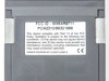 Microtech PCMCIA adapter rear label showing FCC ID MX6AR9711, model PCMZ310, and CE/FCC compliance text