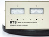 BTS PS1200 rating plate label showing model PS1200, serial 01011, 100-120V 50/60Hz 13A, Made in USA
