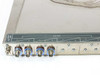 ARG 1900 Transmitter rear panel left section close-up – data ports with 8 BNC connectors labeled 1–8 for ASI copper inputs
